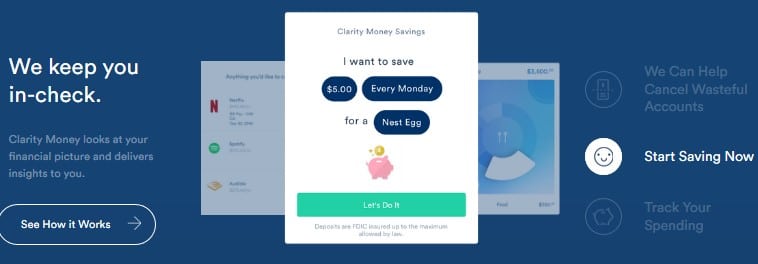 Clarity Money free financial tool