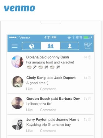 Venmo free financial tool