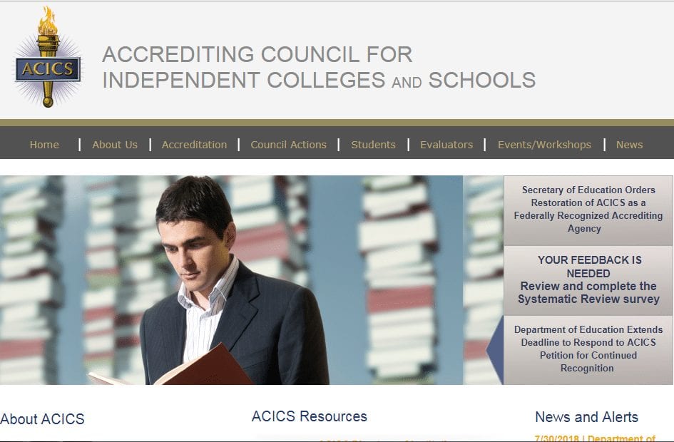 acics- online education scams