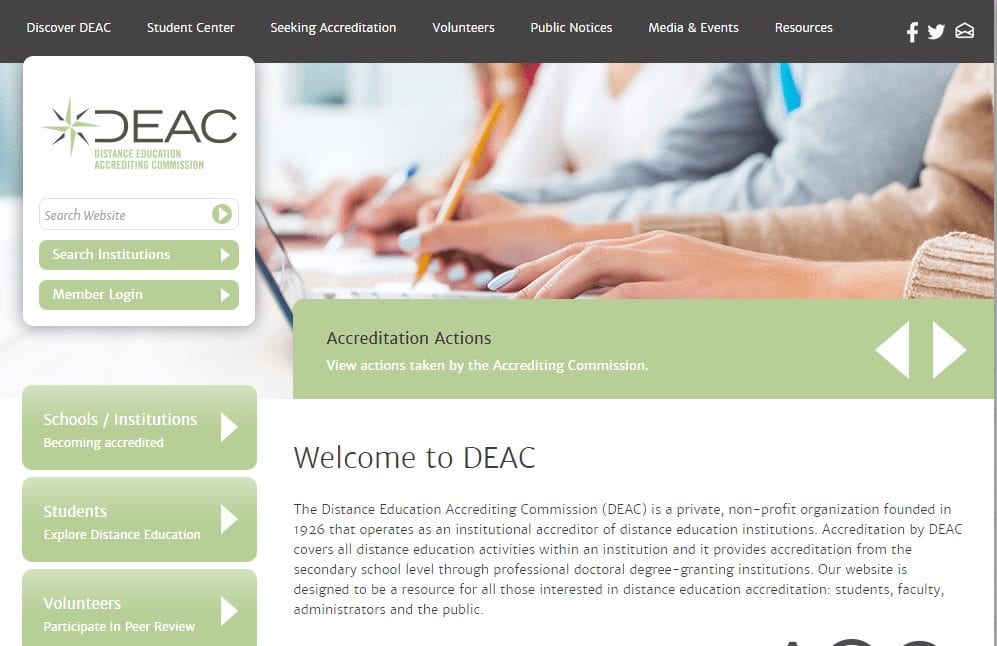deac- online education scams