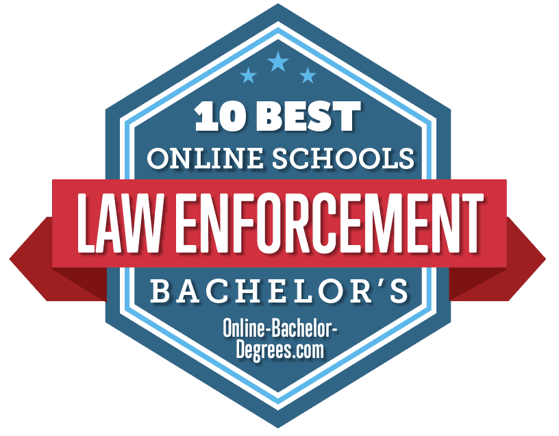 best law enforcement degrees badge