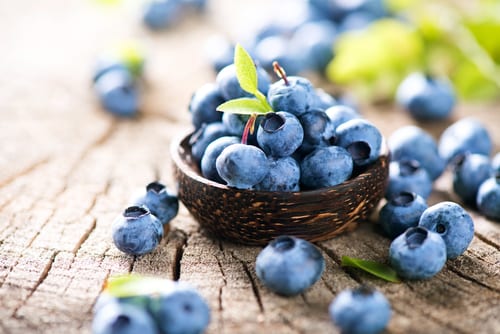 superfood blueberries